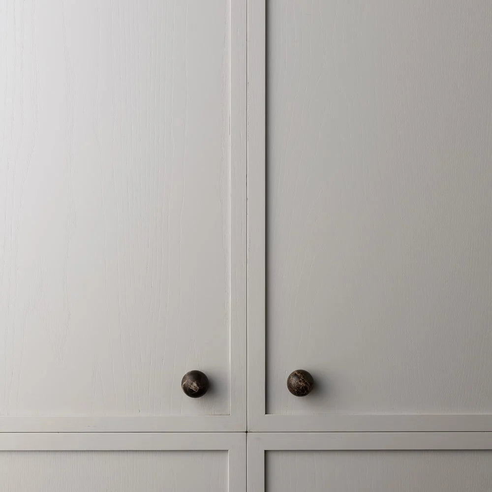 Emperador Marble Hubble Cabinet Knob