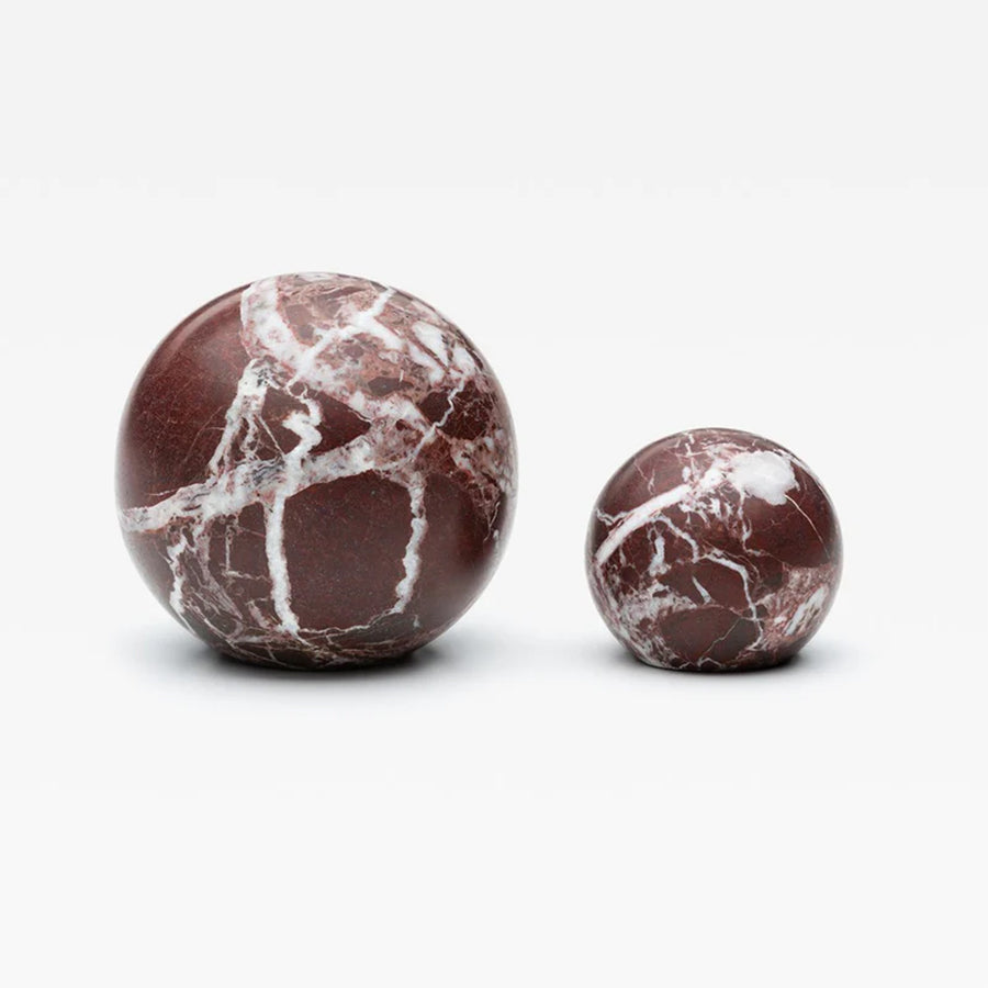 Rosso Marble Hubble Cabinet Knob