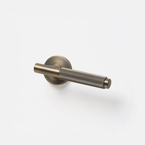 Linear Solid Brass Door Lever