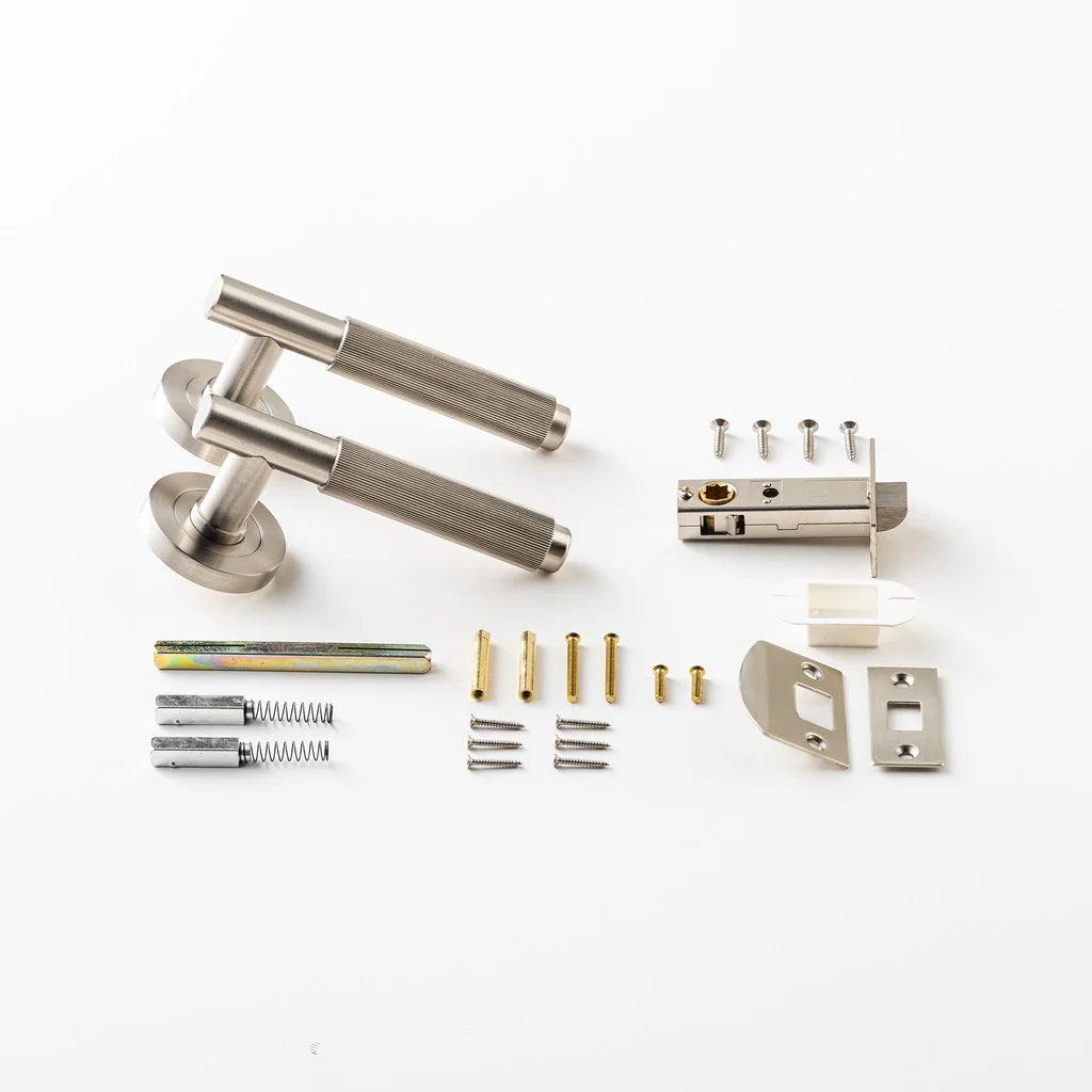 Linear Solid Brass Door Lever