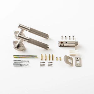 Linear Solid Brass Door Lever