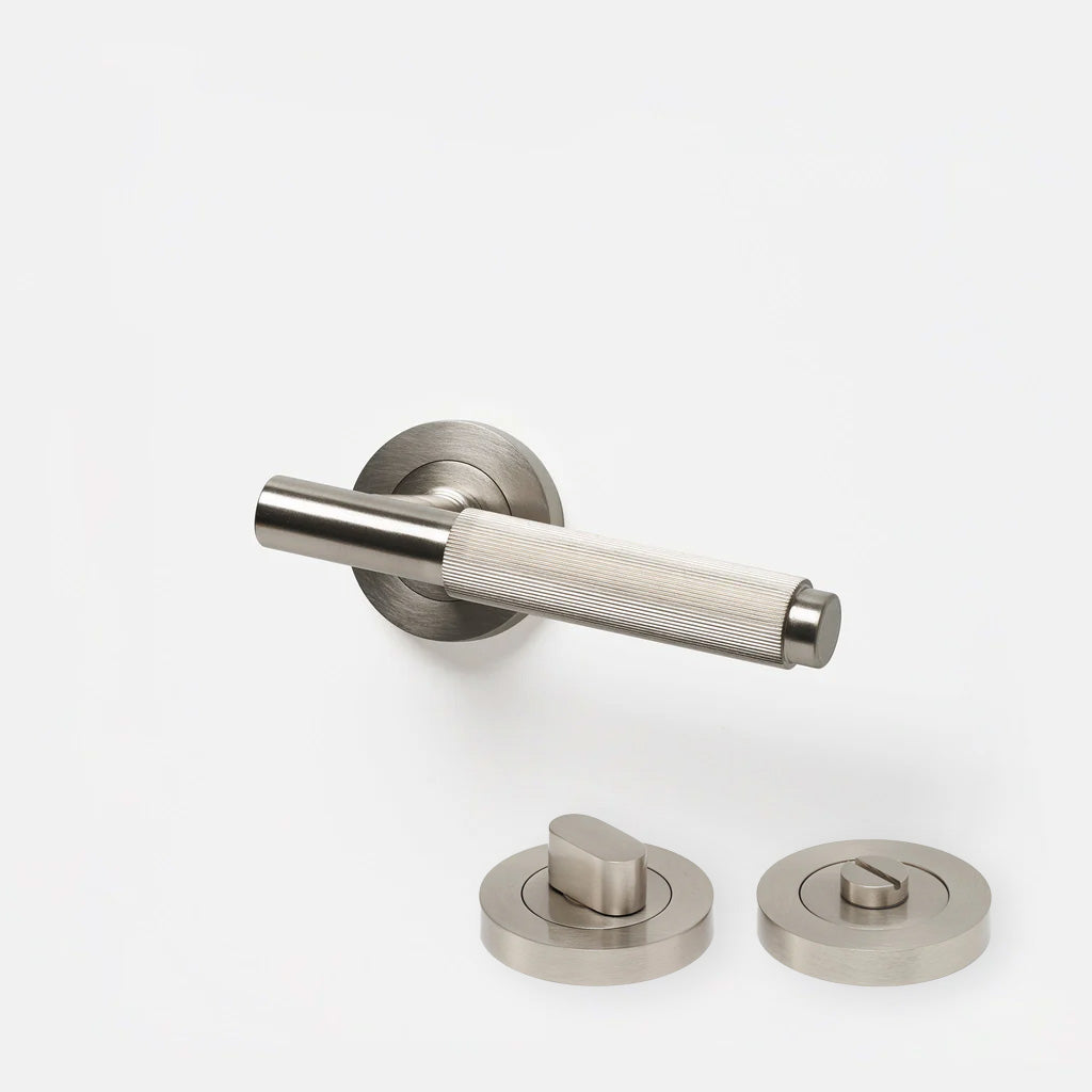 Linear Solid Brass Door Lever