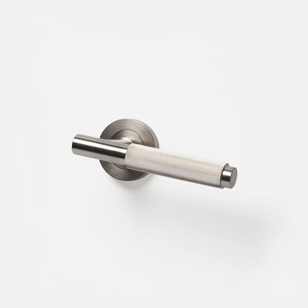 Linear Solid Brass Door Lever