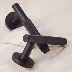 Linear Solid Brass Door Lever