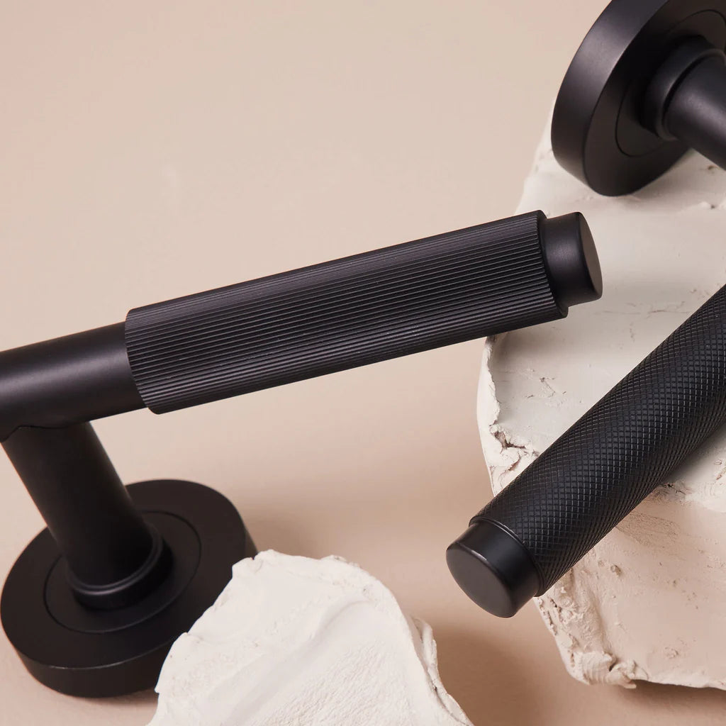 Linear Solid Brass Door Lever