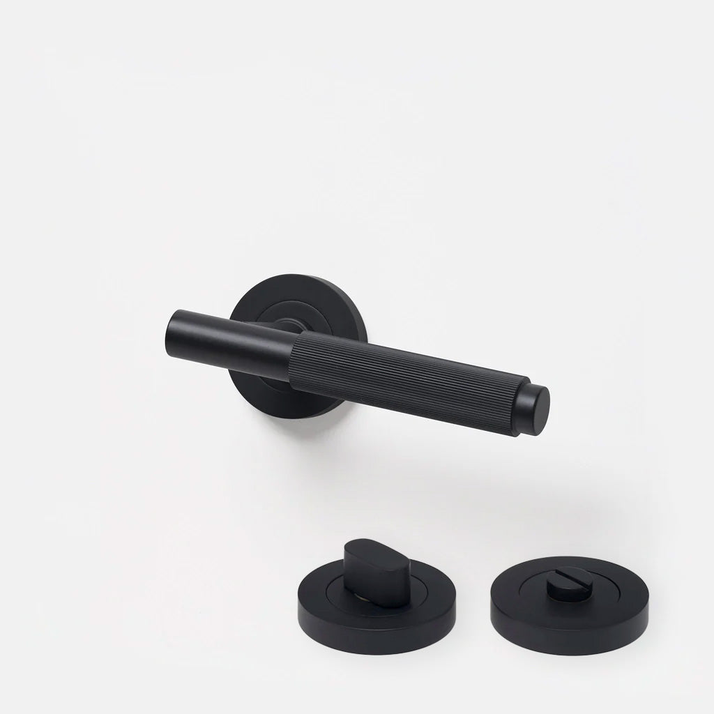 Linear Solid Brass Door Lever