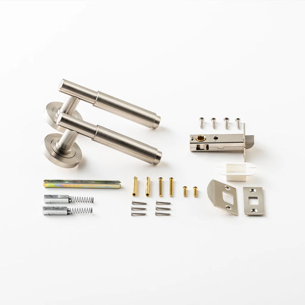 Lola Solid Brass Door Lever