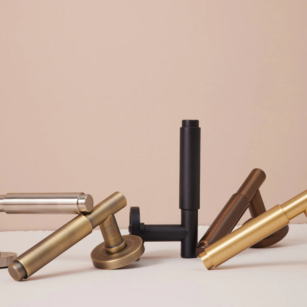 Lola Solid Brass Door Lever
