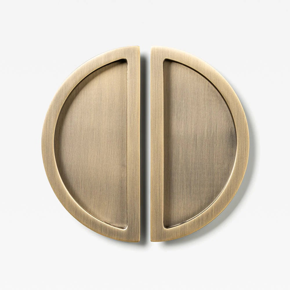 Luna Half Moon Flush Pull [PAIR]