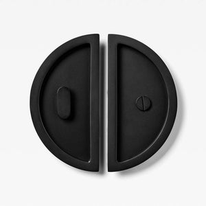 Luna Half Moon Flush Pull Privacy Set