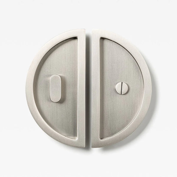 Luna Half Moon Flush Pull Privacy Set