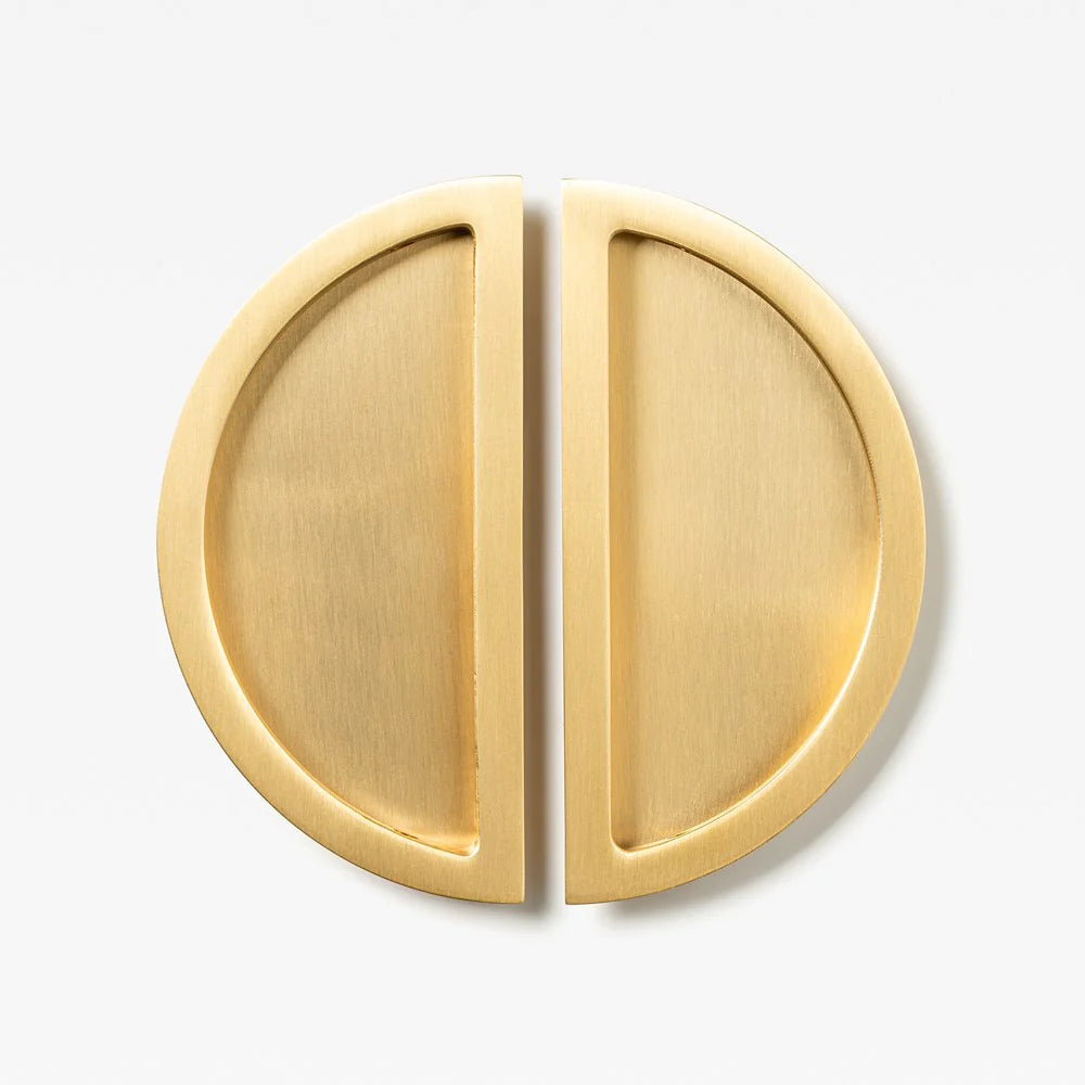 Luna Half Moon Flush Pull [PAIR]