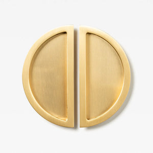 Luna Half Moon Flush Pull [PAIR]