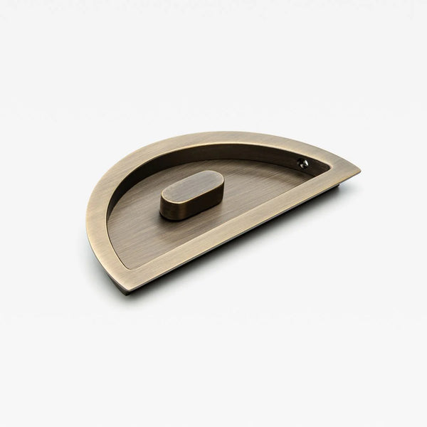 Luna Half Moon Flush Pull Privacy Set