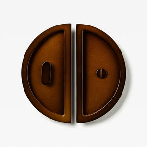 Luna Half Moon Flush Pull Privacy Set