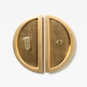 Luna Half Moon Flush Pull Privacy Set