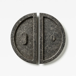 Luna Half Moon Flush Pull Privacy Set