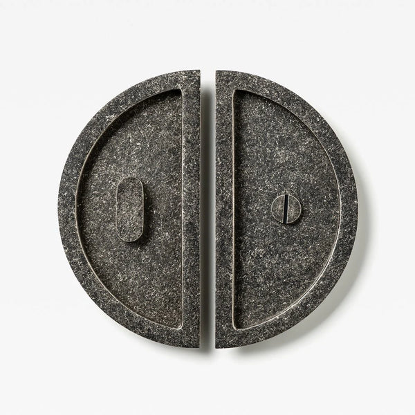 Luna Half Moon Flush Pull Privacy Set
