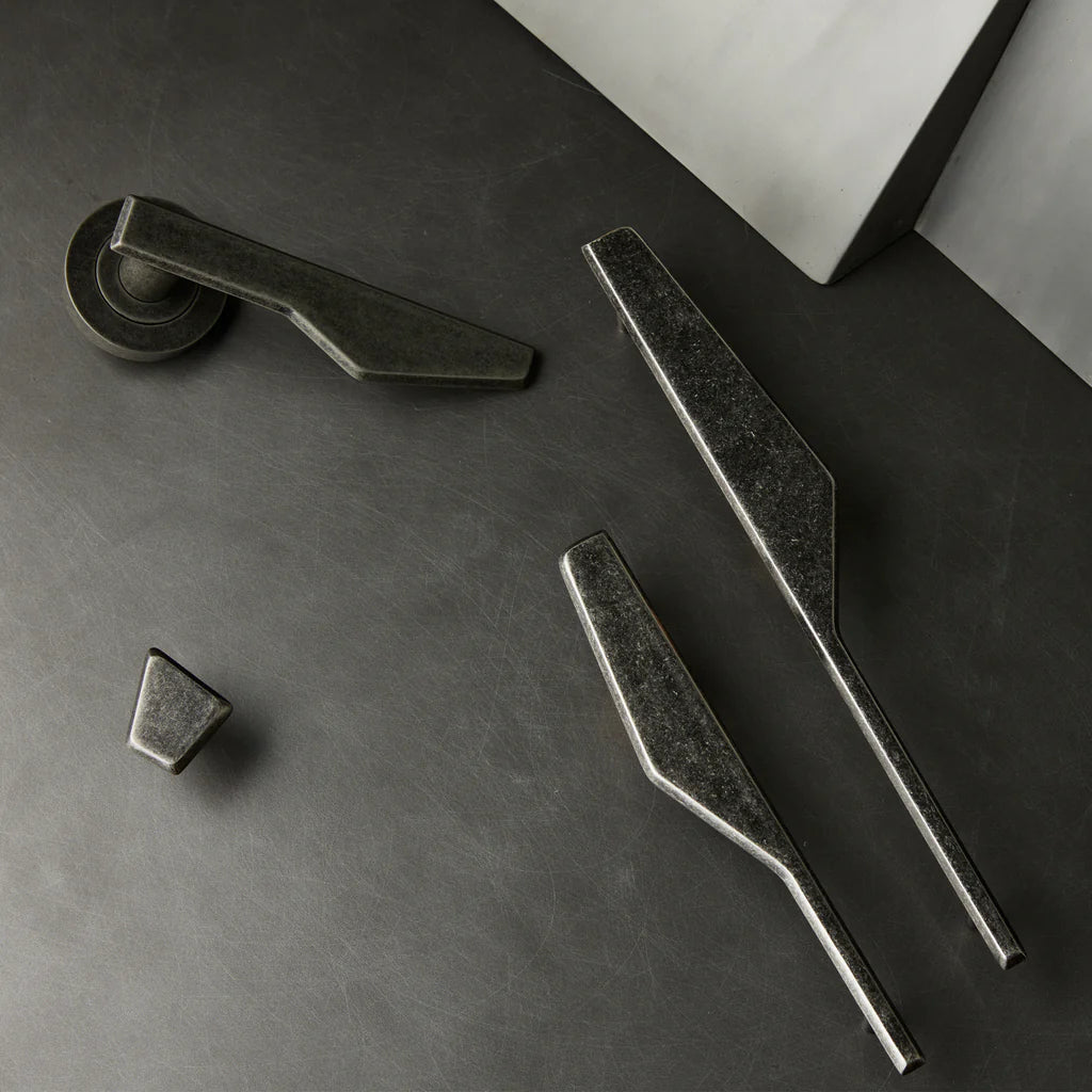 Outline C Solid Brass Door Lever