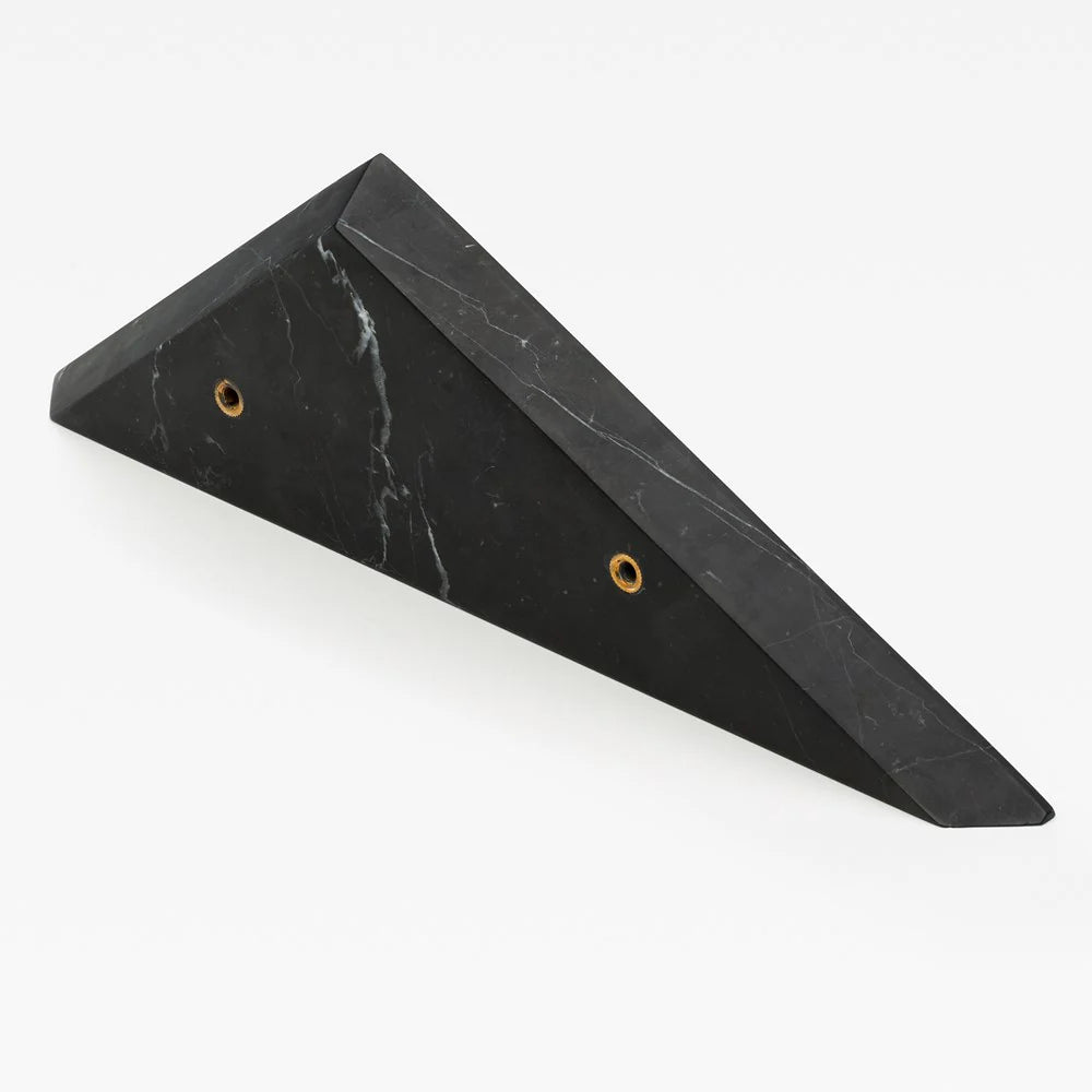 Prism Marble Cabinet Handle Black