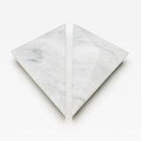 Prism Marble Cabinet Handle Carrara