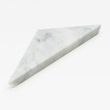 Prism Marble Cabinet Handle Carrara