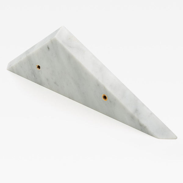 Carrara Marble Prism Cabinet Handle [PAIR]