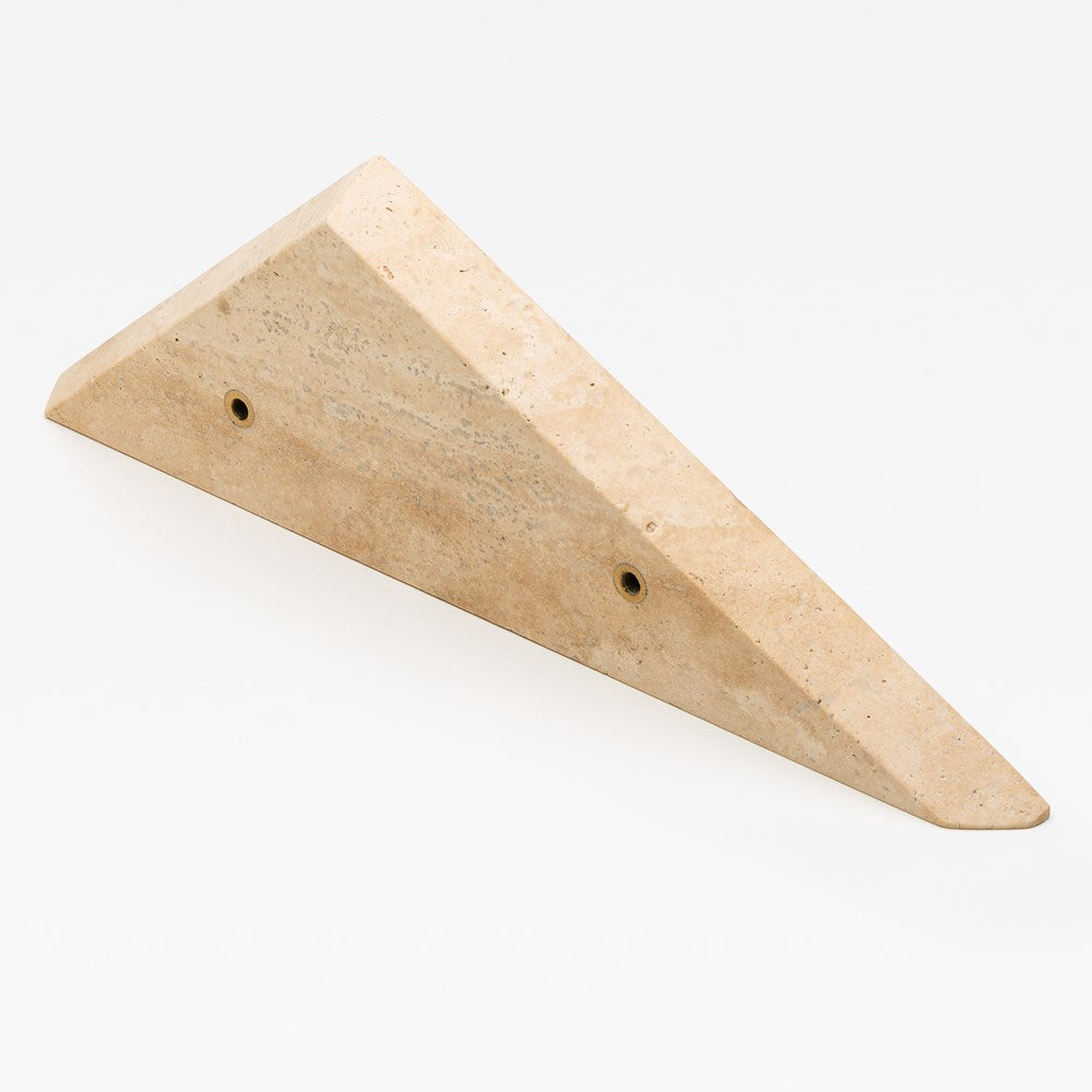 Prism Marble Cabinet Handle Travertine [PAIR]