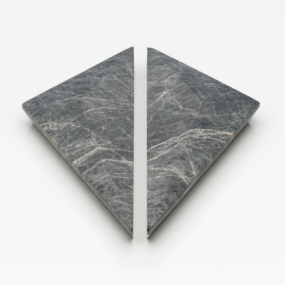 Prism Marble Cabinet Handle Tundra Grey [PAIR]