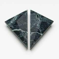 Verde Marble Prism Cabinet Handle [PAIR]