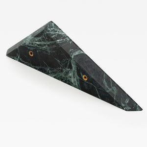 Verde Marble Prism Cabinet Handle [PAIR]