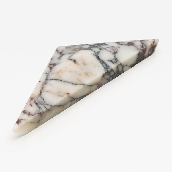 Viola Marble Prism Cabinet Handle [PAIR]