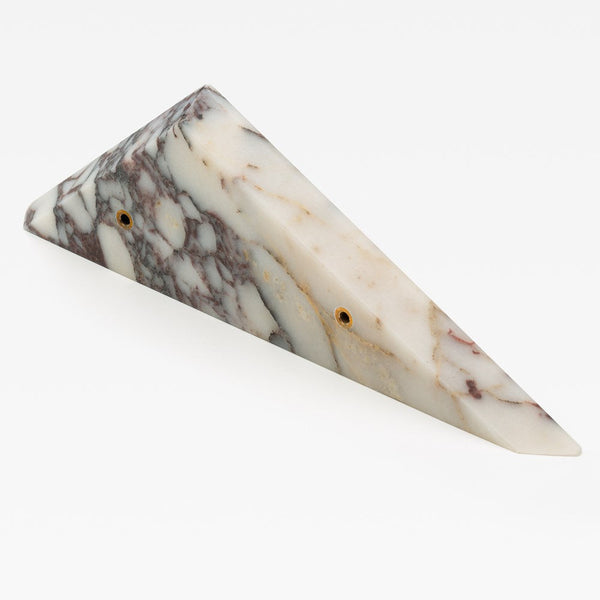 Viola Marble Prism Cabinet Handle [PAIR]