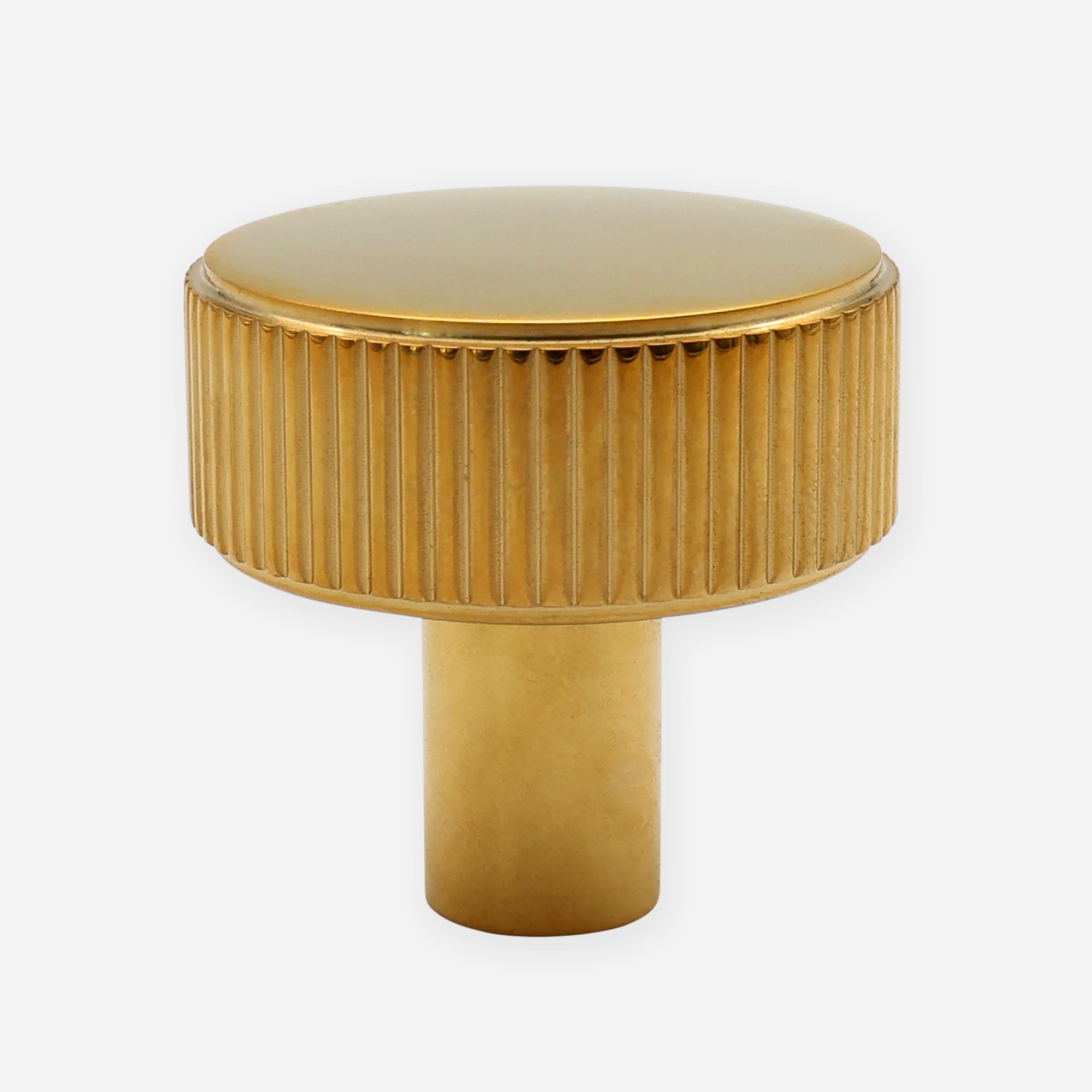 Ribbed Cabinet Knob