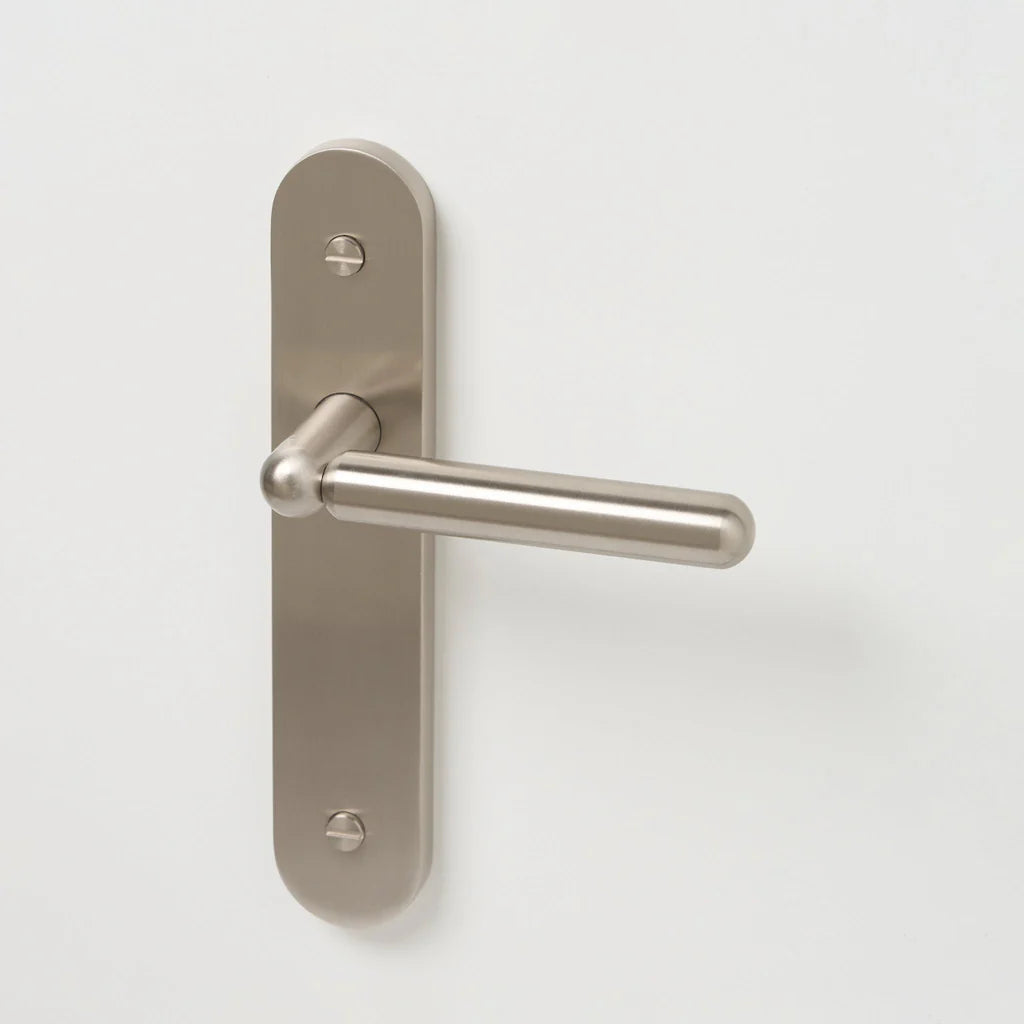 Tubby Solid Brass Door Lever Set