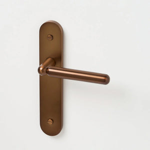 Tubby Solid Brass Door Lever Set
