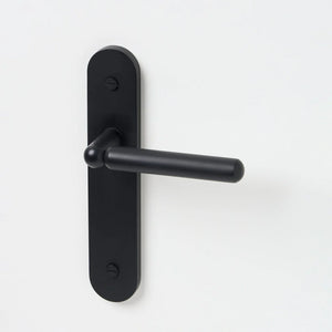 Tubby Solid Brass Door Lever Set
