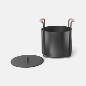 Port Fireplace Kindling and Ash Bucket
