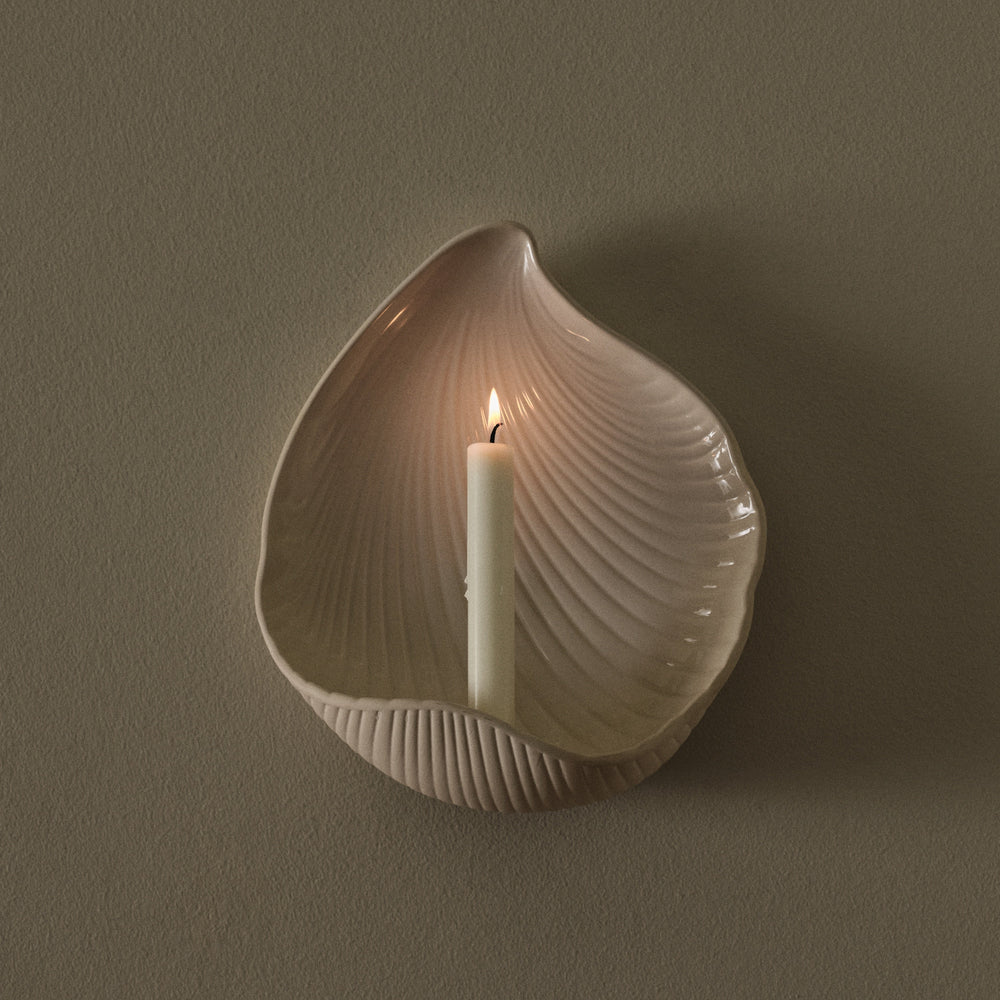 Shell Wall Candle Holder