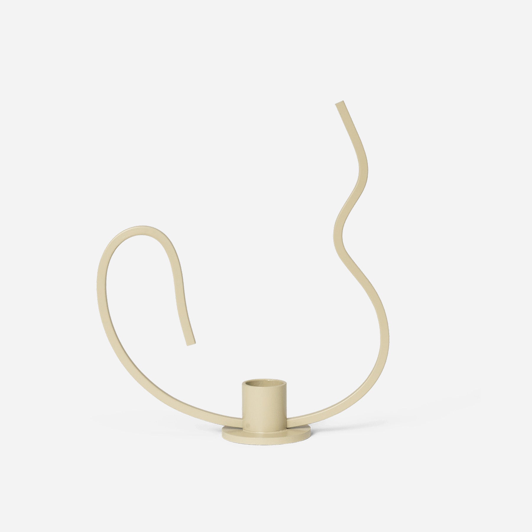Valse Wavy Candle Holder, Low