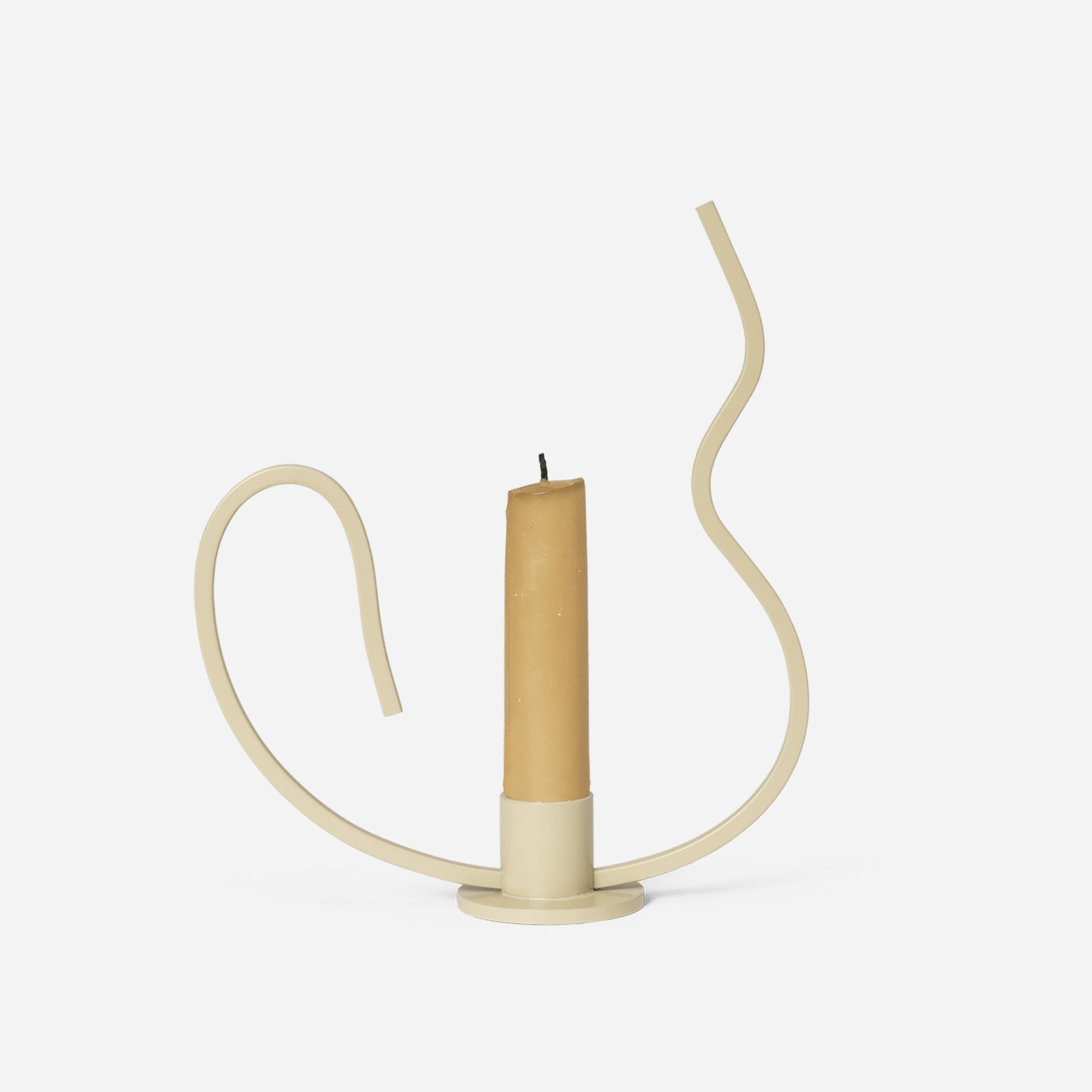 Valse Wavy Candle Holder, Low