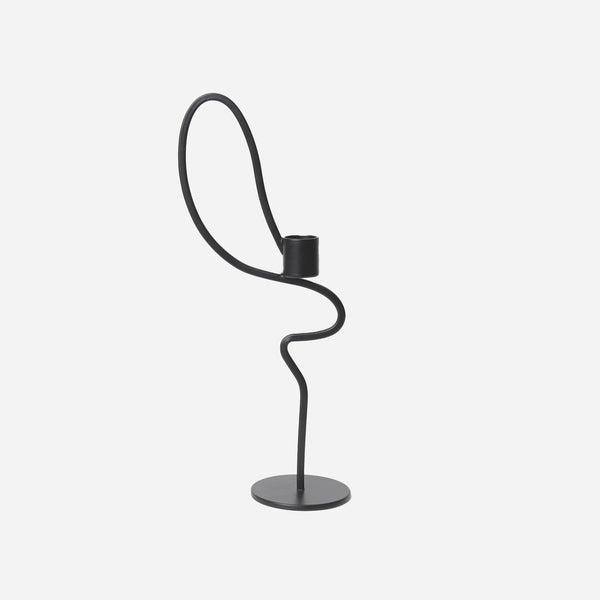 Valse Wavy Candle Holder, Tall