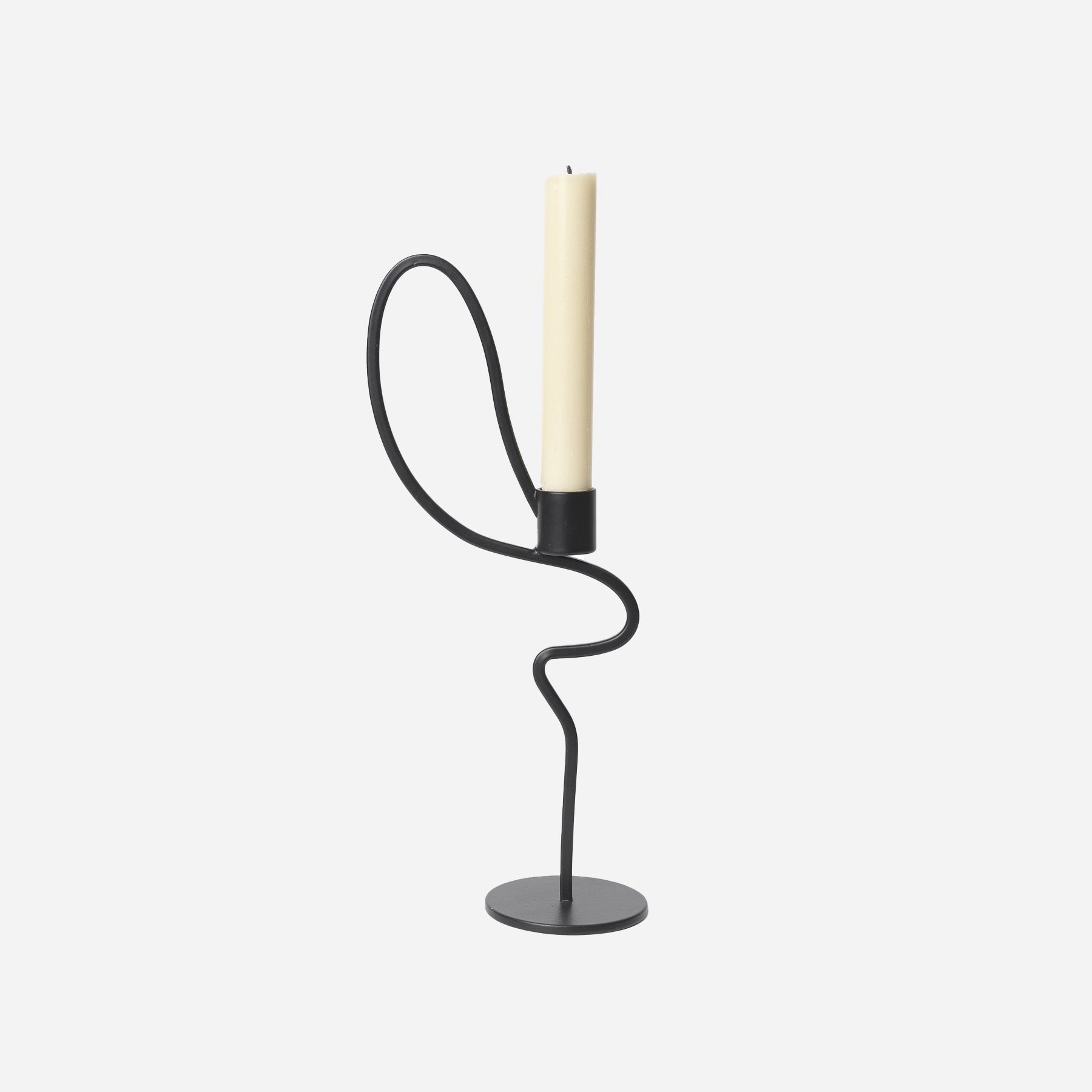 Valse Wavy Candle Holder, Tall