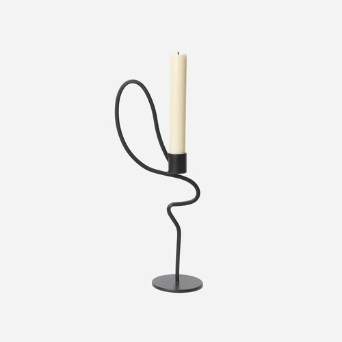 Valse Wavy Candle Holder, Tall