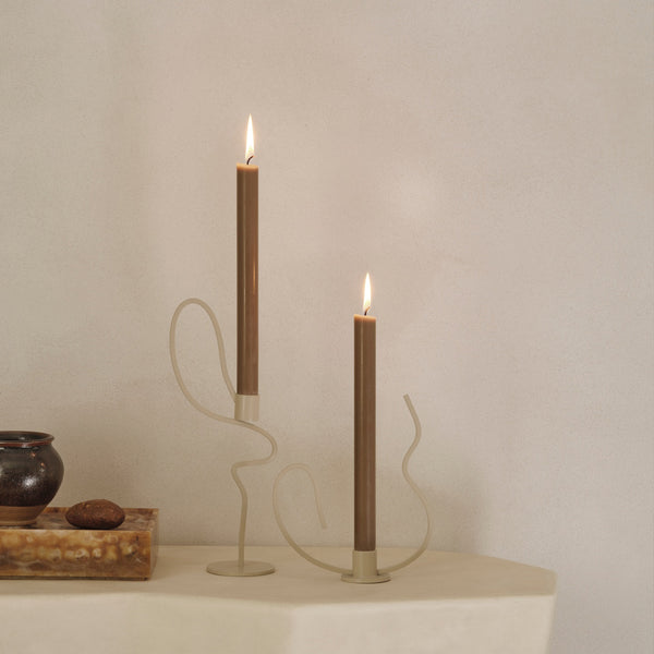 Valse Wavy Candle Holder, Tall