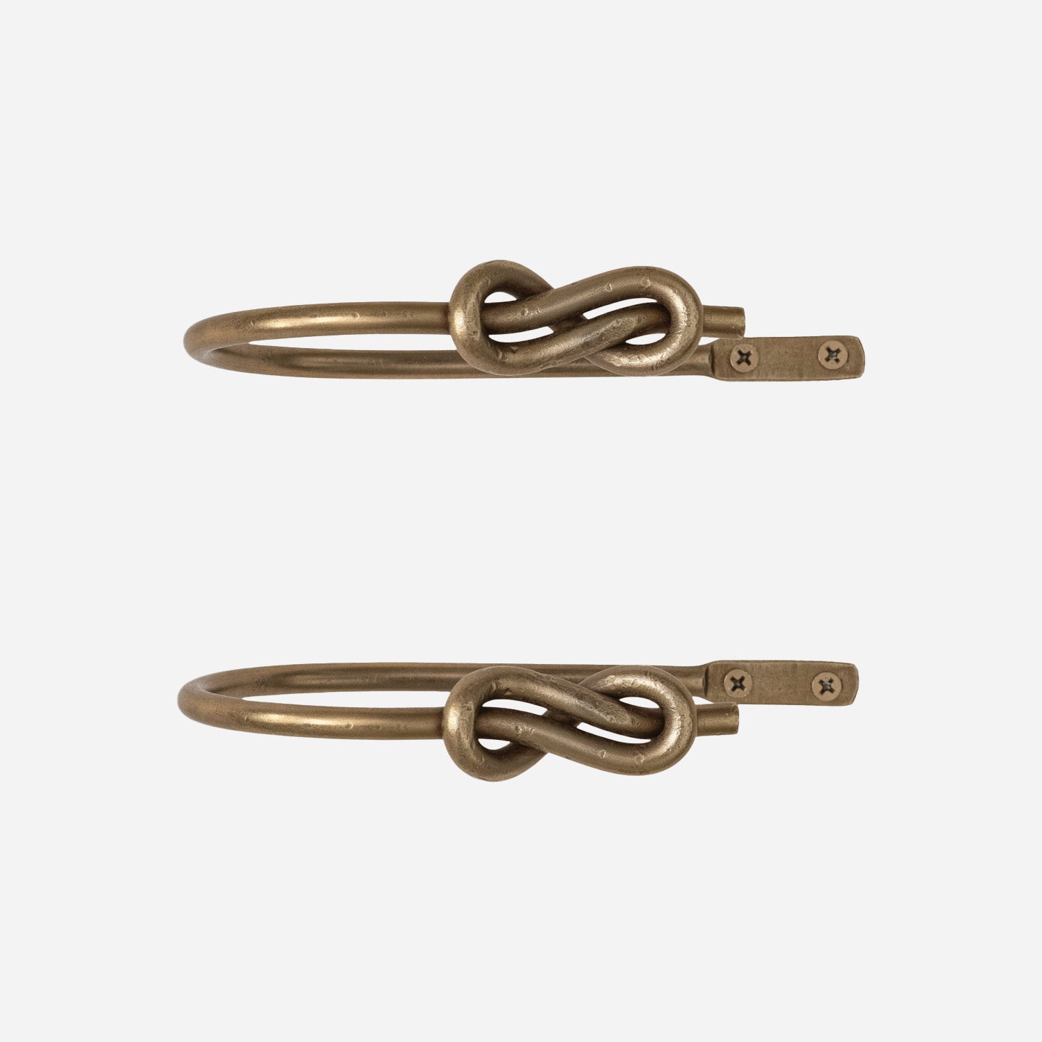 Knotted Curtain Tie Back Pair