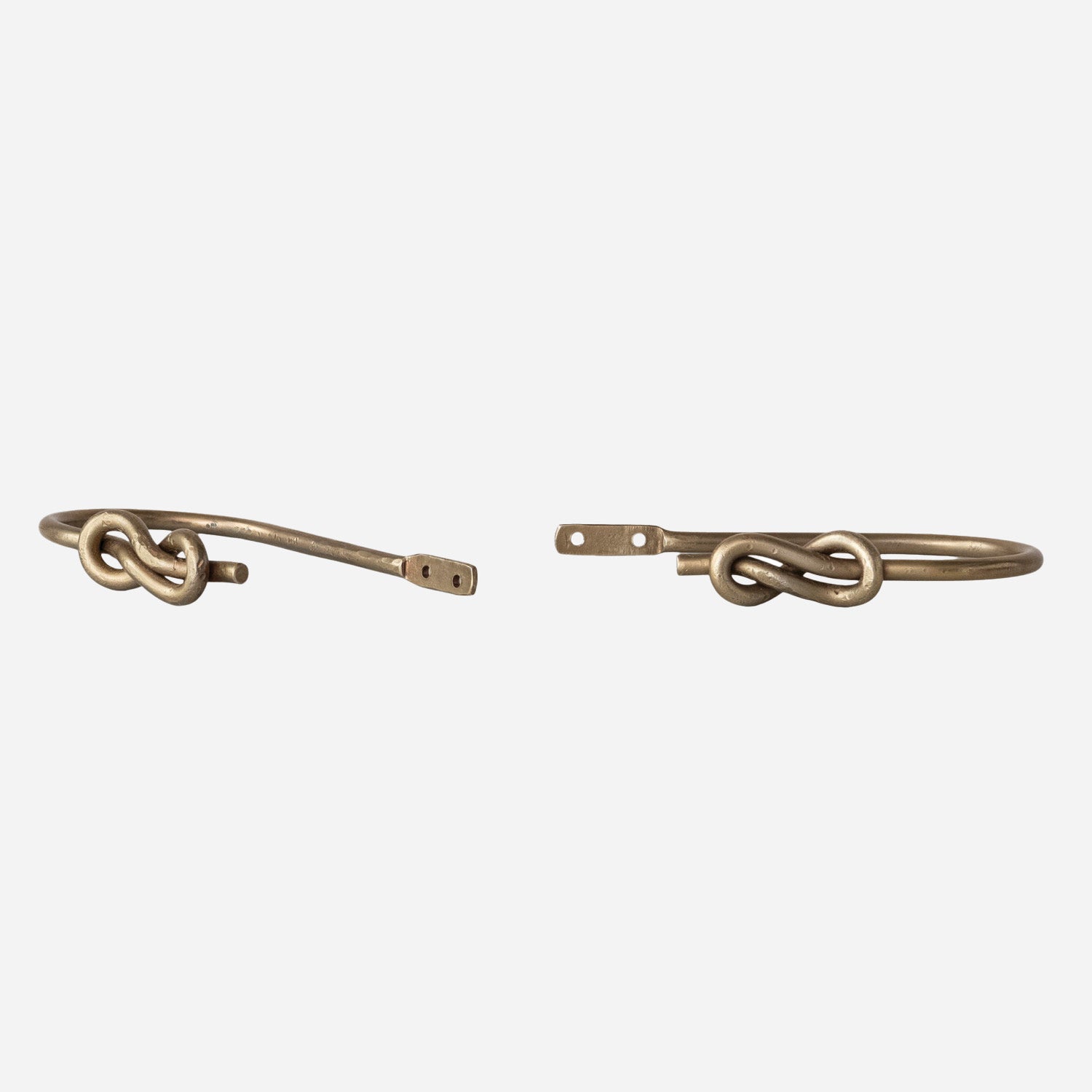 Knotted Curtain Tie Back Pair