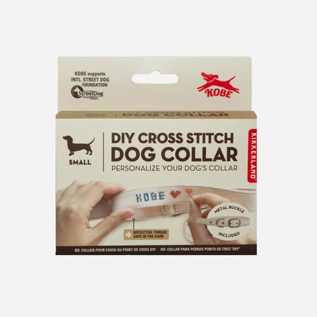 DIY Cross Stitch Dog Collar