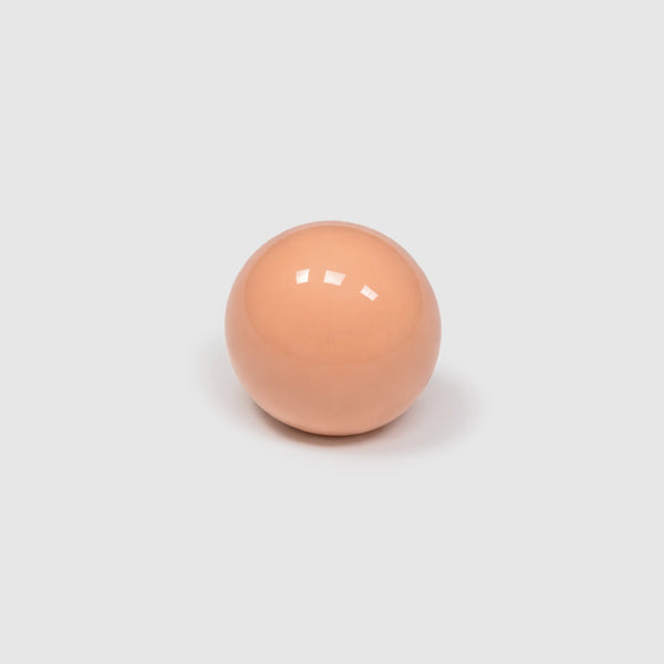 Poppy Colored Gloss Cabinet Knob