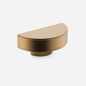 Barwick Plain D Semi-Circle Cabinet Pull